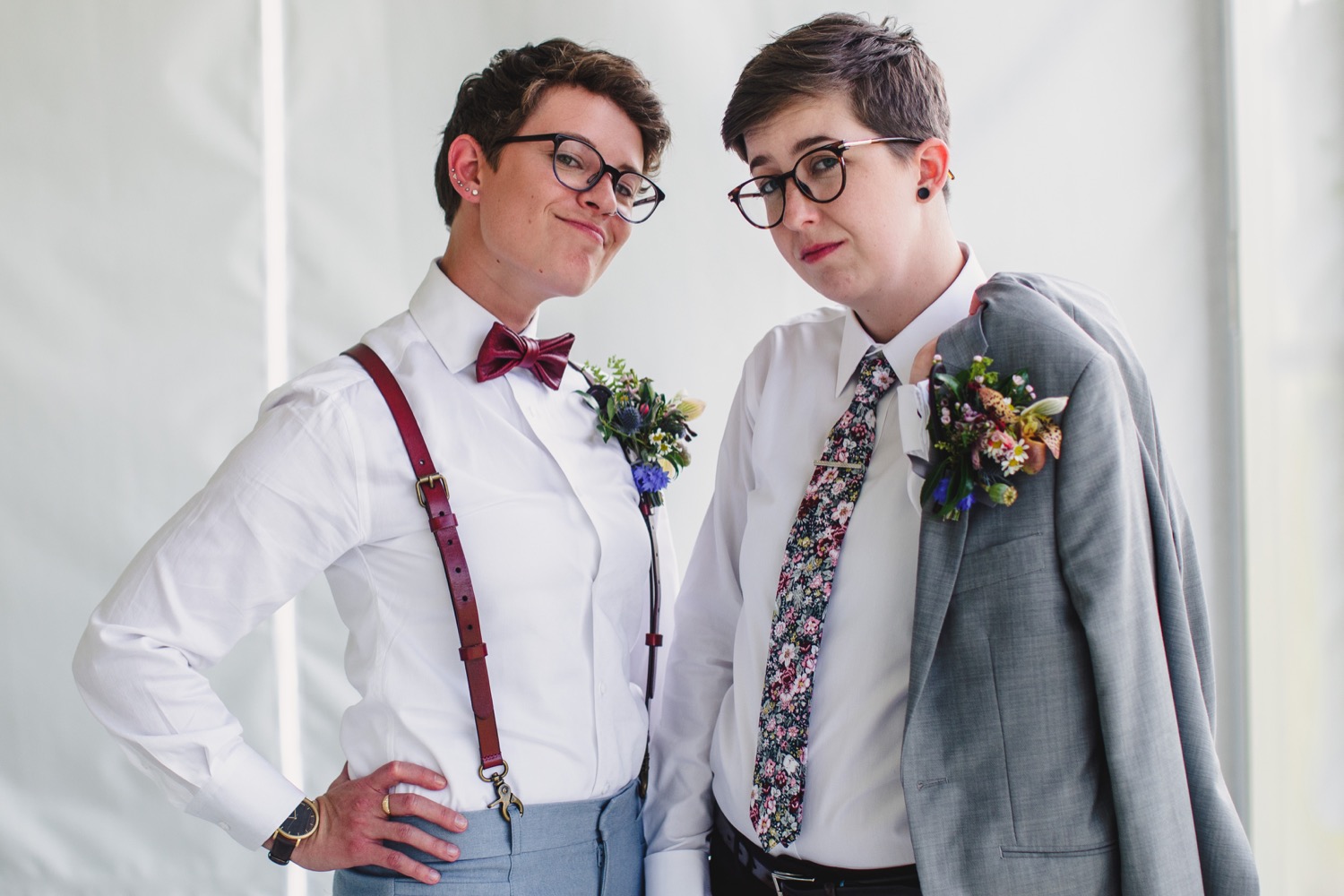 Lesbians In Suspenders